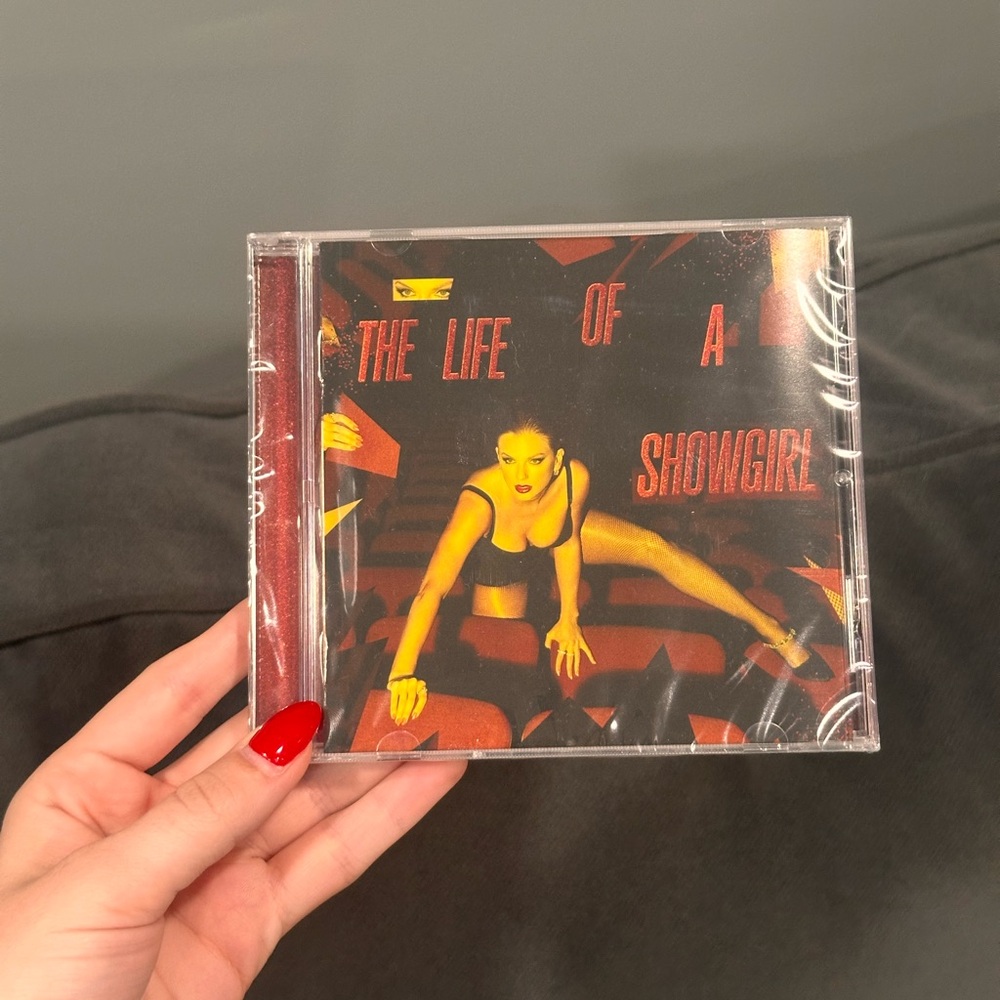 Taylor Swift CD with Red and Black Cover